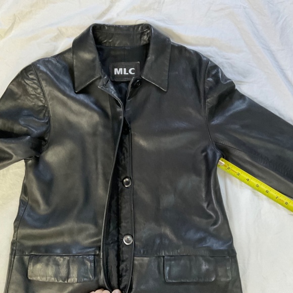 Classic Black Leather Jacket - Picture 9 of 10